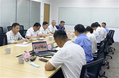 蒙勝益到柳工開展工作會(huì)談