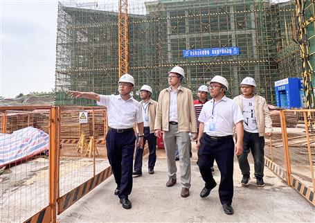 覃振華帶隊到第三分公司項目開展2023年第二季度安全生產(chǎn)質量綜合大檢查暨“圍墻內圍墻外”和“以包代管”專項檢查