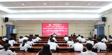 公司團委召開學(xué)習(xí)貫徹共青團第十九次全國代表大會精神專題會議