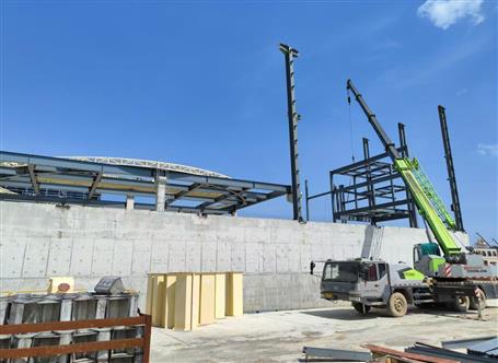 【奮戰(zhàn)三季度 打贏攻堅戰(zhàn)】冶建深圳分公司羅城硅晶新材料項目：戰(zhàn)高溫 搶進(jìn)度