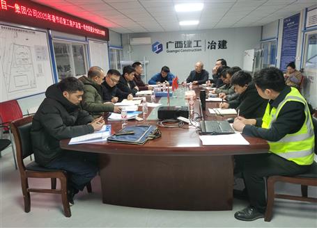 集團(tuán)公司檢查組到冶建公司項目開展春節(jié)后復(fù)工復(fù)產(chǎn)暨第一季度質(zhì)量安全綜合大檢查