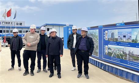 韋克雪到桂鴻分公司項目進(jìn)行安全生產(chǎn)檢查