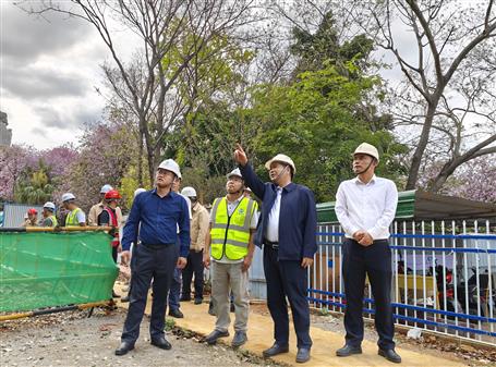 【實(shí)干筑夢·競賽爭鋒】蒙勝益到桂南分公司項目開展節(jié)前綜合大檢查及調(diào)研指導(dǎo)